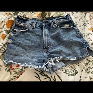 Abercrombie and Fitch jean shorts